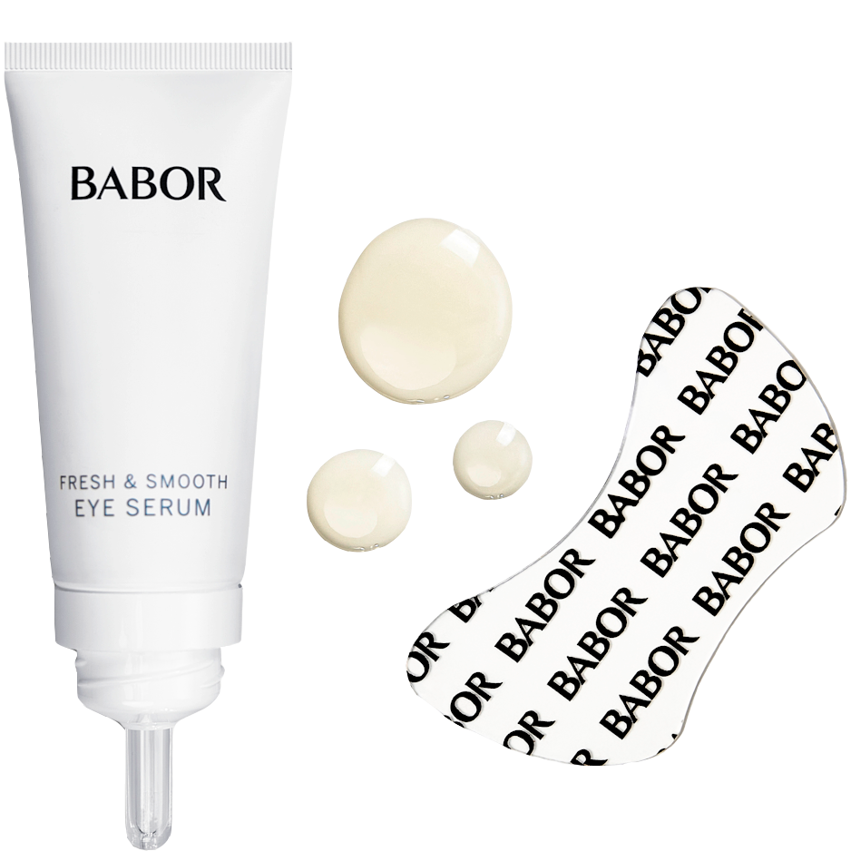 Набор Патчи под Глаза + Разглаживающая Сыворотка с Мгновенным Освежающим Эффектом